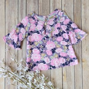 NWOT Genuine Kids Floral Shirt 2T
